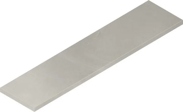 Керамогранит Italon Континуум Сильвер Ступень угловая левая 33х120 (Натуральная) в Ростове-на-Дону