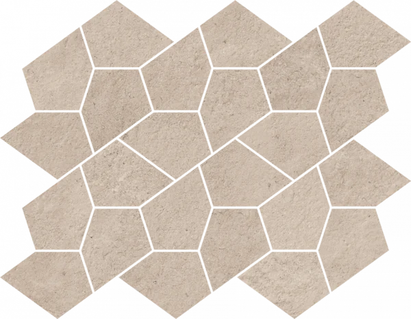 Керамогранит Italon Этернум Крим Мозаика Калейдо 35.6х27.6 (Натуральная) в Ростове-на-Дону