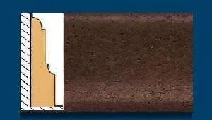 Плинтус пробковый ArtCorkDesing С 103 (Колер 14) 12х65х910 мм в Ростове-на-Дону