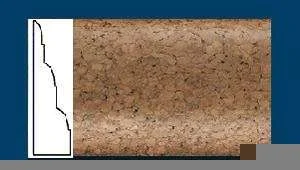 Плинтус пробковый ArtCorkDesing С 105 (Колер 9) 18x45x910 мм в Ростове-на-Дону