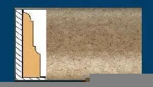 Плинтус пробковый ArtCorkDesing С 104 (Колер 5) 12x40x910 мм в Ростове-на-Дону