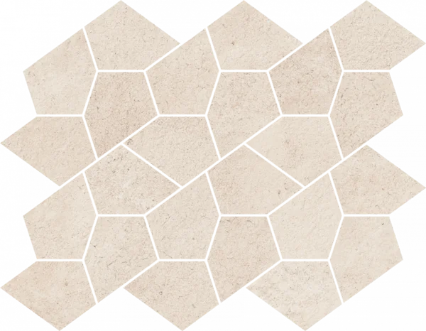 Керамогранит Italon Этернум Сноу Мозаика Калейдо 35.6х27.6 (Натуральная) в Ростове-на-Дону