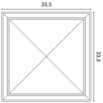 Декоративная панель Orac W123 (33.3x33.3x3.5 см) в Ростове-на-Дону