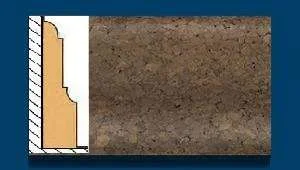 Плинтус пробковый ArtCorkDesing С 104 (Колер10) 12x40x910 мм в Ростове-на-Дону