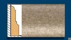 Плинтус пробковый ArtCorkDesing С 104 (Колер 6) 12x40x910 мм в Ростове-на-Дону