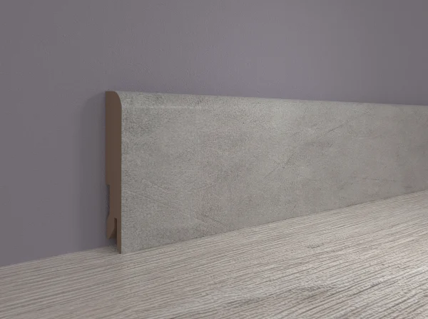 Плинтус MDF Bonkeel 24065 Бетон Лофт Натур (100х16х2400 мм) в Ростове-на-Дону