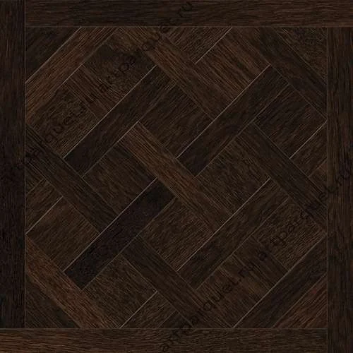 Модульный паркет Кочанелли Версаль Дуб Темный 600*600*15 мм фаска в Ростове-на-Дону