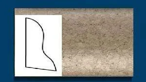 Плинтус пробковый ArtCorkDesing С 102 (Колер 6) 20x40x910 мм в Ростове-на-Дону