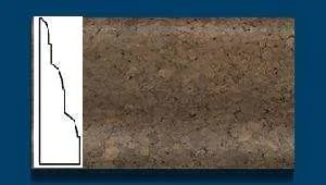 Плинтус пробковый ArtCorkDesing С 105 (Колер 10) 18x45x910 мм в Ростове-на-Дону