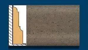 Плинтус пробковый ArtCorkDesing С 104 (Колер15) 12x40x910 мм в Ростове-на-Дону