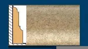 Плинтус пробковый ArtCorkDesing С 103 (Колер 4) 12х65х910 мм в Ростове-на-Дону