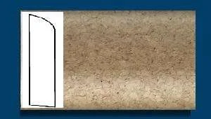 Плинтус пробковый ArtCorkDesing С 106 (Колер 5) 10х60х910 мм в Ростове-на-Дону