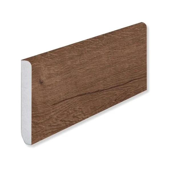 Кварцевый плинтус Fargo 81996-6 Дуб Южная Ночь градиент 80х11х2200 мм в Ростове-на-Дону