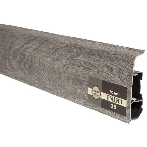 Плинтус пластиковый Arbiton INDO70 23 Дуб Модена 2,5 м в Ростове-на-Дону