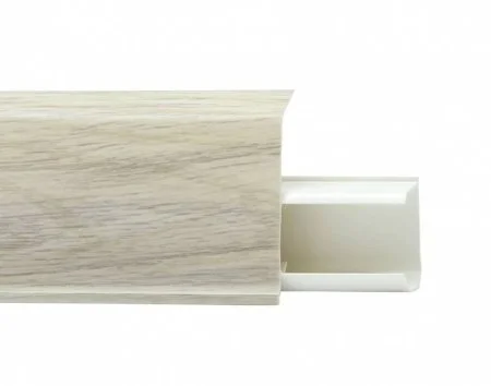 Пластиковый плинтус Royce №526 Дуб Орегон (55х23х2200мм) в Ростове-на-Дону