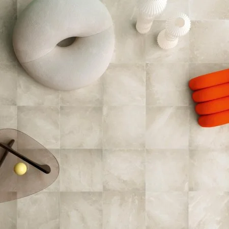 Керамогранит Coliseum Ривьера Уайт 60х60 (Натуральный и Реттифицированный) в Ростове-на-Дону