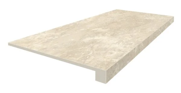 Керамогранит Coliseum Да Винчи Беж Ступень фронтальная (Натуральный, 33х60) в Ростове-на-Дону