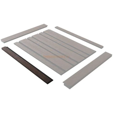 Финишный молдинг LF124A BR396K правый декорированный (42х12х2700мм) в Ростове-на-Дону