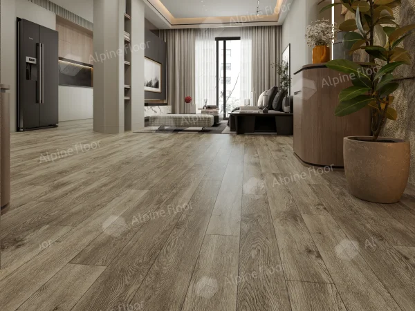 Каменно-полимерная плитка Alpine Floor Grand Sequoia Village Венге Грей ECO 11-807 4мм, 43 класс в Ростове-на-Дону