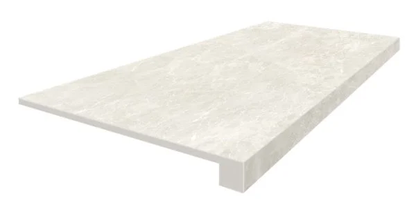 Керамогранит Coliseum Да Винчи Уайт Ступень фронтальная (Натуральный, 33х60) в Ростове-на-Дону