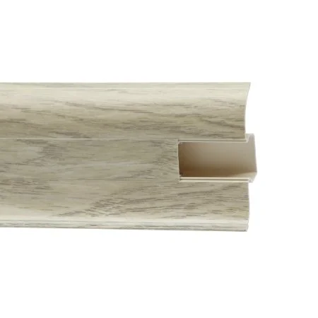 Пластиковый плинтус Royce №853 Дуб Супрема (58х22х2200мм) в Ростове-на-Дону