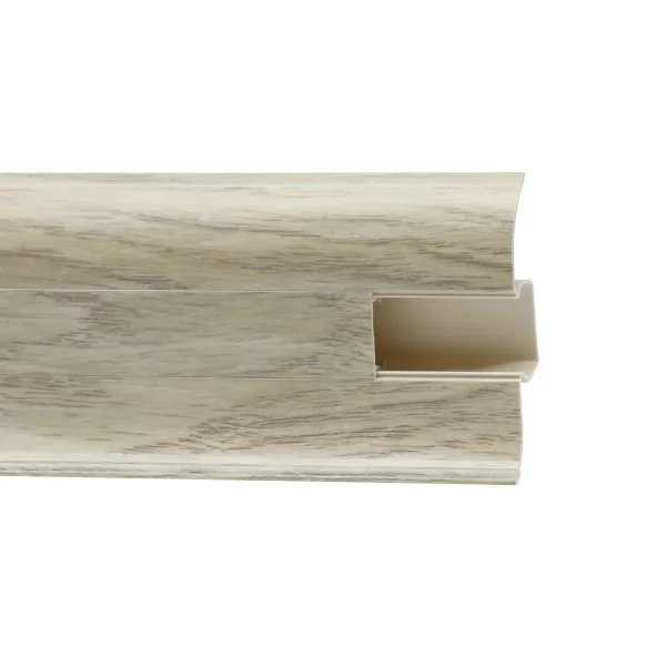 Пластиковый плинтус Royce №853 Дуб Супрема (58х22х2200мм) в Ростове-на-Дону