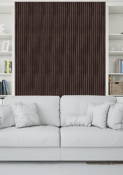 Декоративная панель для стен HiWood LV124 BR395K (120х12х2700мм) в Ростове-на-Дону