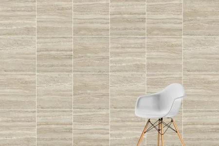 Керамогранит Vitra CityStone Травертин Линейный 60х60 (Натуральная и Реттифицированная) в Ростове-на-Дону