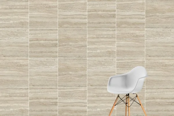 Керамогранит Vitra CityStone Травертин Линейный 60х60 (Натуральная и Реттифицированная) в Ростове-на-Дону