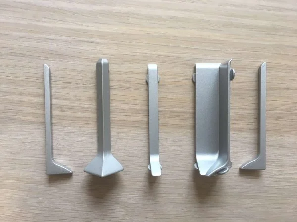 Соединитель для плинтуса ЭлитПроф Плоский 100 (Алюм) в Ростове-на-Дону