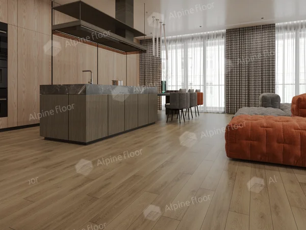 Каменно-полимерная плитка Alpine Floor Grand Sequoia Village Вайпуа ECO 11-1907 4мм, 43 класс в Ростове-на-Дону