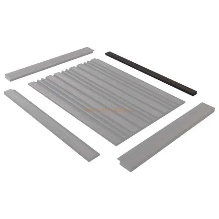 Финишный молдинг LF124B BR395K левый декорированный (31х12х2700мм) в Ростове-на-Дону