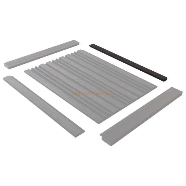 Финишный молдинг LF124B BR395K левый декорированный (31х12х2700мм) в Ростове-на-Дону