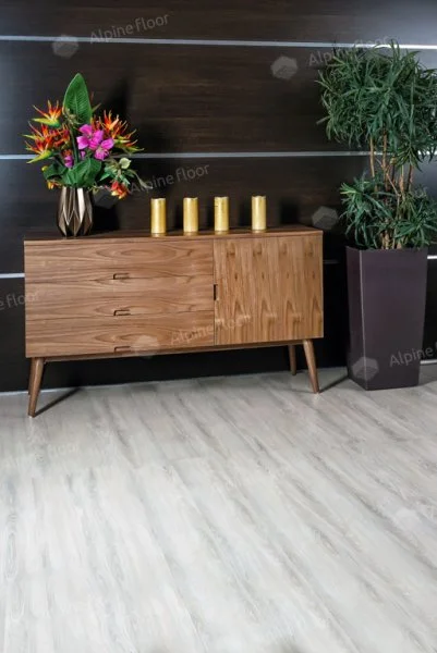Кварц-виниловая плитка Alpine Floor Easy Line Дуб Снежный ЕСО 3-14 3 мм. 43 класс в Ростове-на-Дону