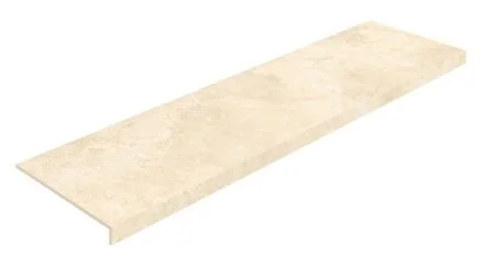 Керамогранит Coliseum Аурелия Уайт Ступень фронтальная (Натуральный, 33х120) в Ростове-на-Дону