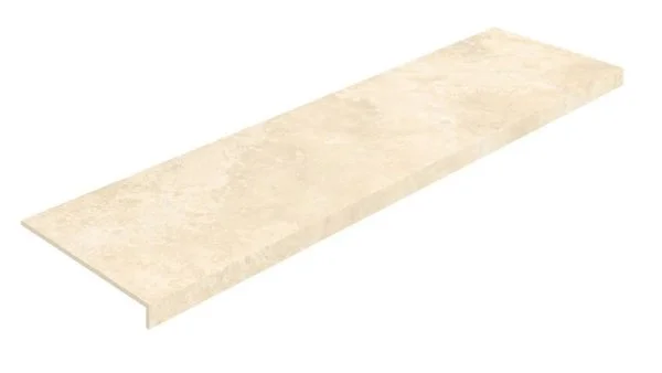 Керамогранит Coliseum Аурелия Уайт Ступень фронтальная (Натуральный, 33х120) в Ростове-на-Дону