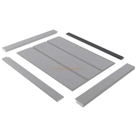 Финишный молдинг LF124B GR15K левый декорированный (31х12х2700мм) в Ростове-на-Дону