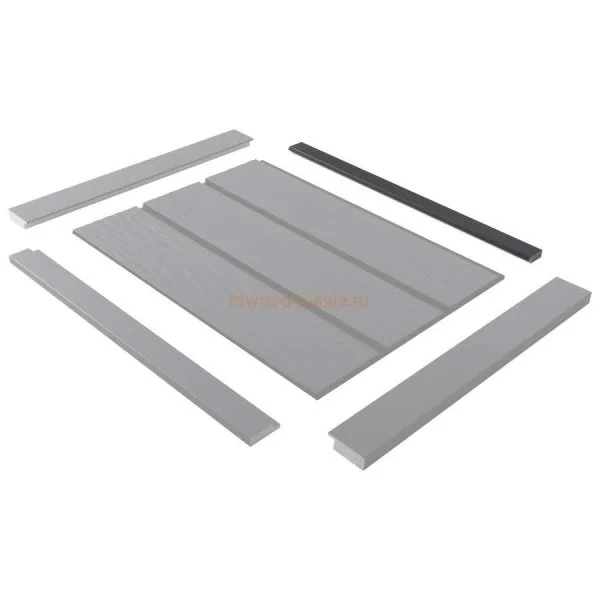 Финишный молдинг LF124B GR15K левый декорированный (31х12х2700мм) в Ростове-на-Дону