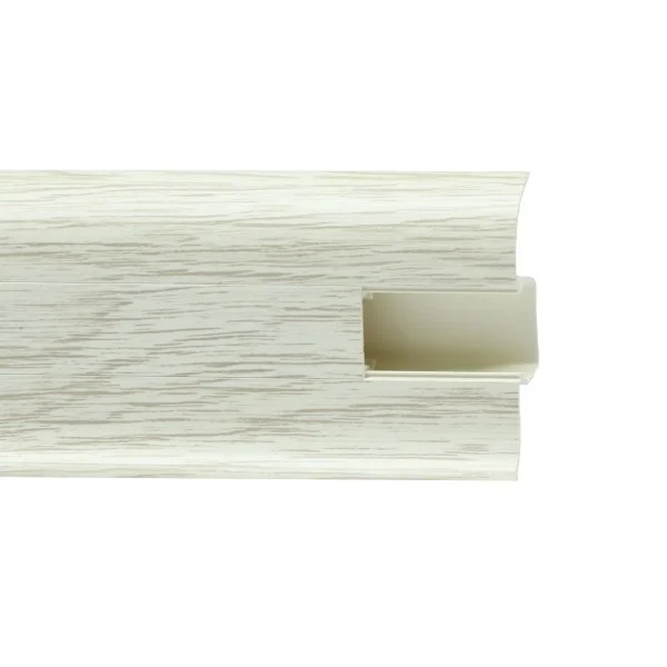 Пластиковый плинтус Royce №851 Дуб Льняной (58х22х2200мм) в Ростове-на-Дону