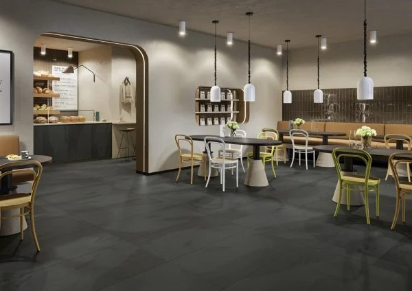 Керамогранит Coliseum Ардезия Блэк 60х120 (Натуральный и Реттифицированный) в Ростове-на-Дону