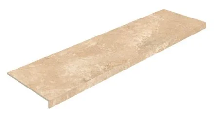 Керамогранит Coliseum Аурелия Беж Ступень фронтальная (Натуральный, 33х120) в Ростове-на-Дону
