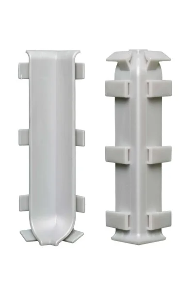 Внутренний угол Bonkeel ПЛ80 серый (ПВХ) в Ростове-на-Дону