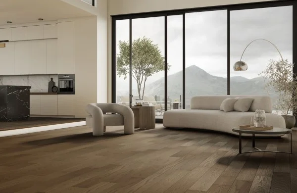 Паркетная доска Quartz Parquet Классик 7 мм Дуб Брауни 413 в Ростове-на-Дону