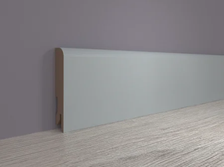 Плинтус MDF Bonkeel 24067 Скай Грей (80х16х2400 мм) в Ростове-на-Дону