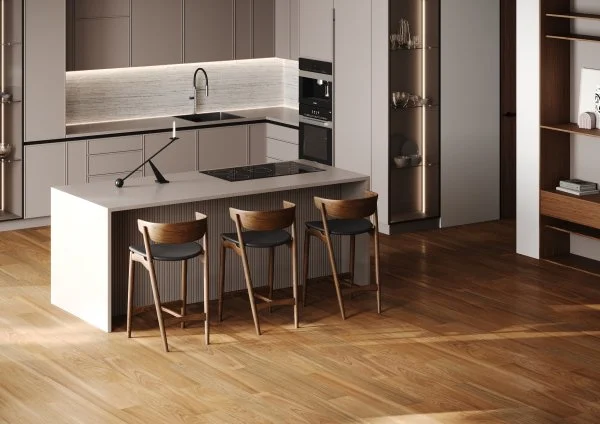 Паркетная доска Quartz Parquet Классик 5 мм Дуссия Африканская 550-63 в Ростове-на-Дону