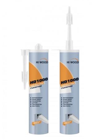 Монтажно-стыковочный клей HiWood HD1000 Белый 280 ml в Ростове-на-Дону