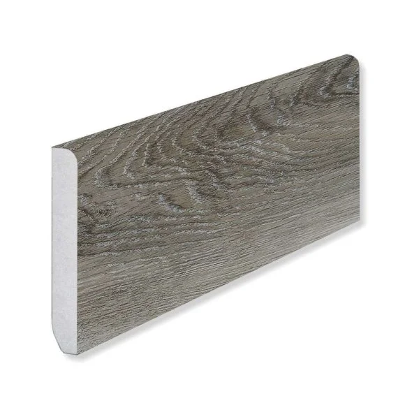 Кварцевый плинтус Fargo 366-1B Дуб Рустик Серый градиент 80х11х2200 мм в Ростове-на-Дону