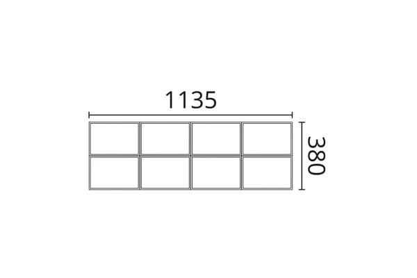 Декоративная панель NMC Arstyl Bump (113.5x38x4.3 см) в Ростове-на-Дону