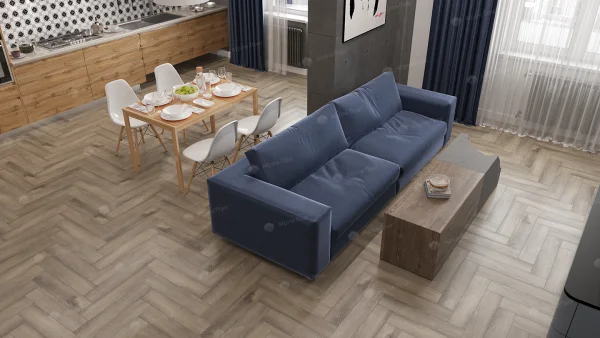 Кварц-виниловая плитка Alpine Floor Parquet Дуб Исида ЕСО 16-15 2.5 мм. 43 класс в Ростове-на-Дону
