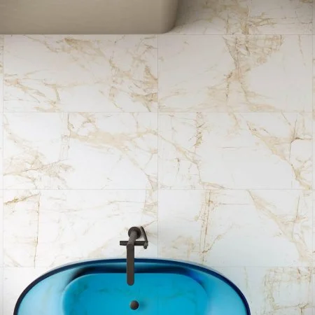 Керамогранит Coliseum Канова Уайт 60х120 (Натуральный и Реттифицированный) в Ростове-на-Дону